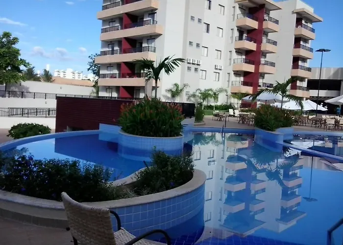 Marina flat é NáuticaHotel em Caldas Novas